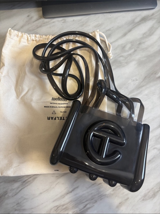 Telfar Handbags - Telfar x Melissa Black jelly Mini Crossbody